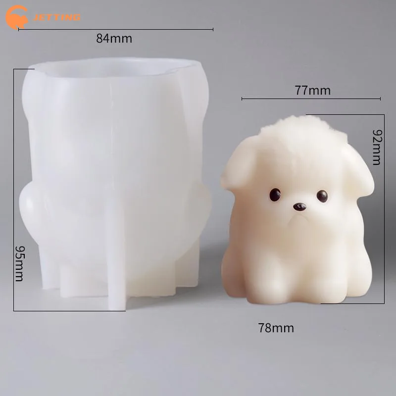 Bunny Cake Mold - (ใหม่) 1 ชิ้น 3D การ์ตูนแมวสุนัขกระต่ายแม่พิมพ์ซิลิโคนพุดดิ้งเยลลี่เค้กตกแต่งแม่พิมพ์อบขนม