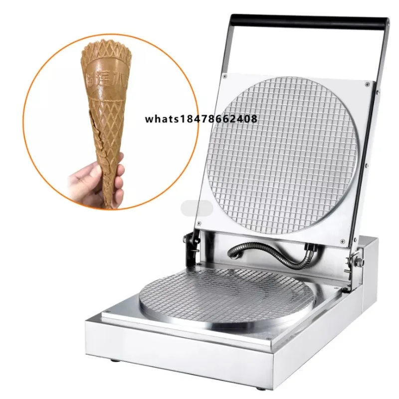 Waffle Cone Maker - เครื่องทำวาฟเฟิลโคนไอศกรีมขายดี เครื่องทำวาฟเฟิลโคนแบบม้วนเชิงพาณิชย์