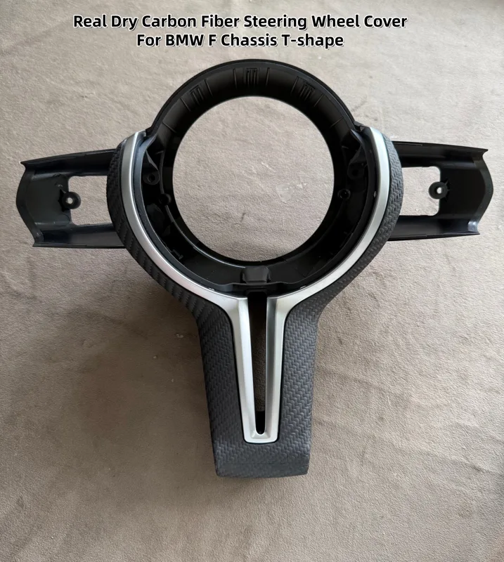 Crepe Pan Carbon - ฝาครอบพวงมาลัยคาร์บอนไฟเบอร์แท้ สำหรับ BMW M Series F80