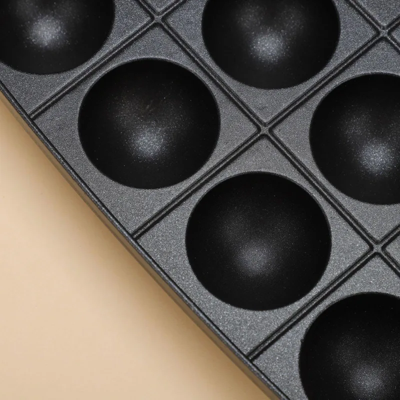Takoyaki Grill Plate - กระทะย่างทาโกะยากิ 16 ช่อง กระทะเคลือบกันติดอเนกประสงค์ แผ่นทำทาโกะยากิ ถาดอบเนื้อสำหรับแคมป์ปิ้ง