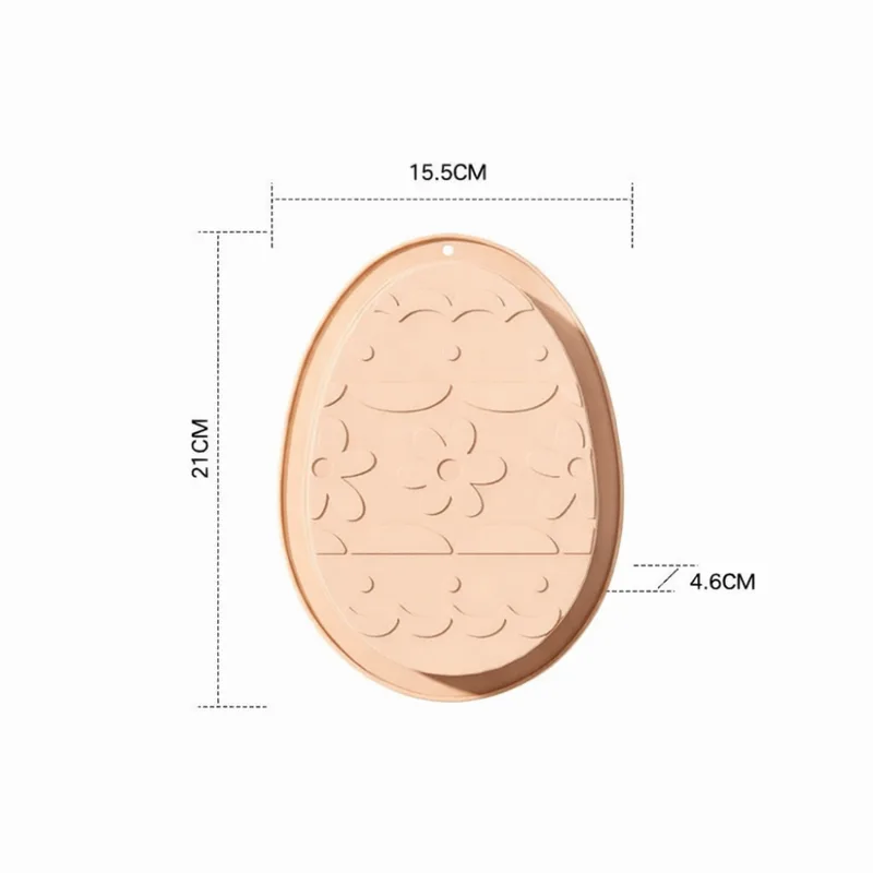 Bunny Cake Mold - แม่พิมพ์กระต่ายอีสเตอร์ทนความร้อน ซิลิโคนเกรดอาหาร แม่พิมพ์เค้กซิลิโคนลายกระต่ายอีสเตอร์ ดีไซน์เซอร์ไพรส์ 3 มิติ