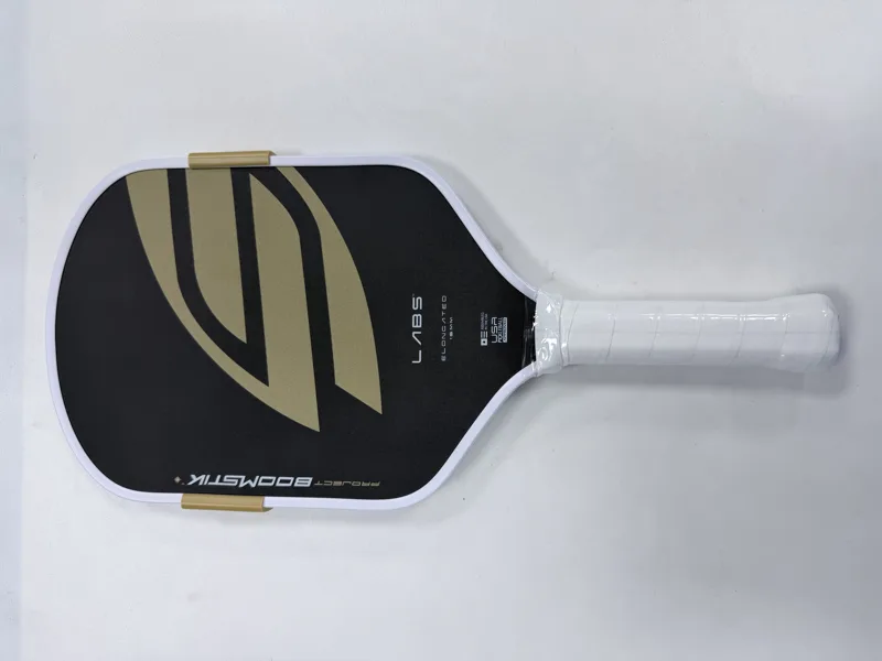 Crepe Pan Carbon - ไม้พายพิคเคิลบอลแบบ BOOMSTICK รุ่นยาวพิเศษ สำหรับมืออาชีพ, ผิวคาร์บอนไฟเบอร์ T700,