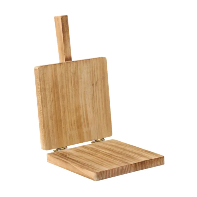 Dumpling Press Set - เครื่องมือทำแป้งโดว์ไม้ทนทานสำหรับทำแป้งตอร์ติญ่าแบบเม็กซิกัน อุปกรณ์ครัว