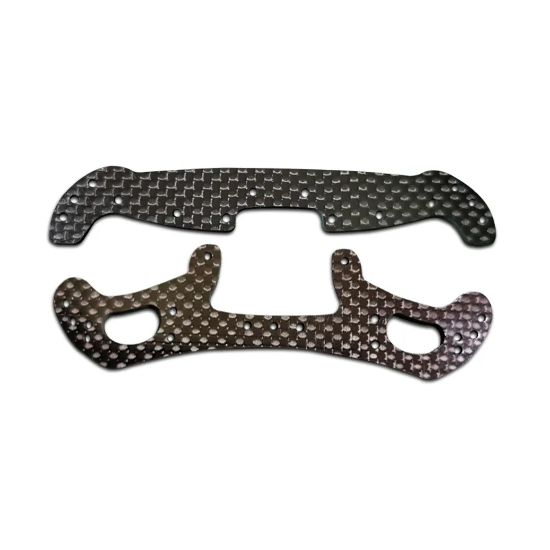 Crepe Pan Carbon - 1PCS 2 มม.หัวชั้นนำ Pteris สีดำคาร์บอนไฟเบอร์แผ่นอะไหล่สำหรับ AR/MA