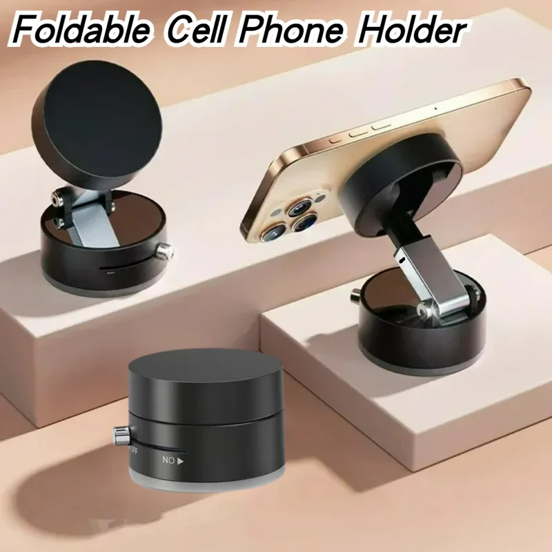 Taco Stand Holder - ที่วางสูญญากาศแม่เหล็กประสิทธิภาพสูงขาตั้งโทรศัพท์สากลแบบพับได้สําหรับรถเดสก์ท็อปห้องน้ําอุปกรณ์กีฬากลางแจ้ง