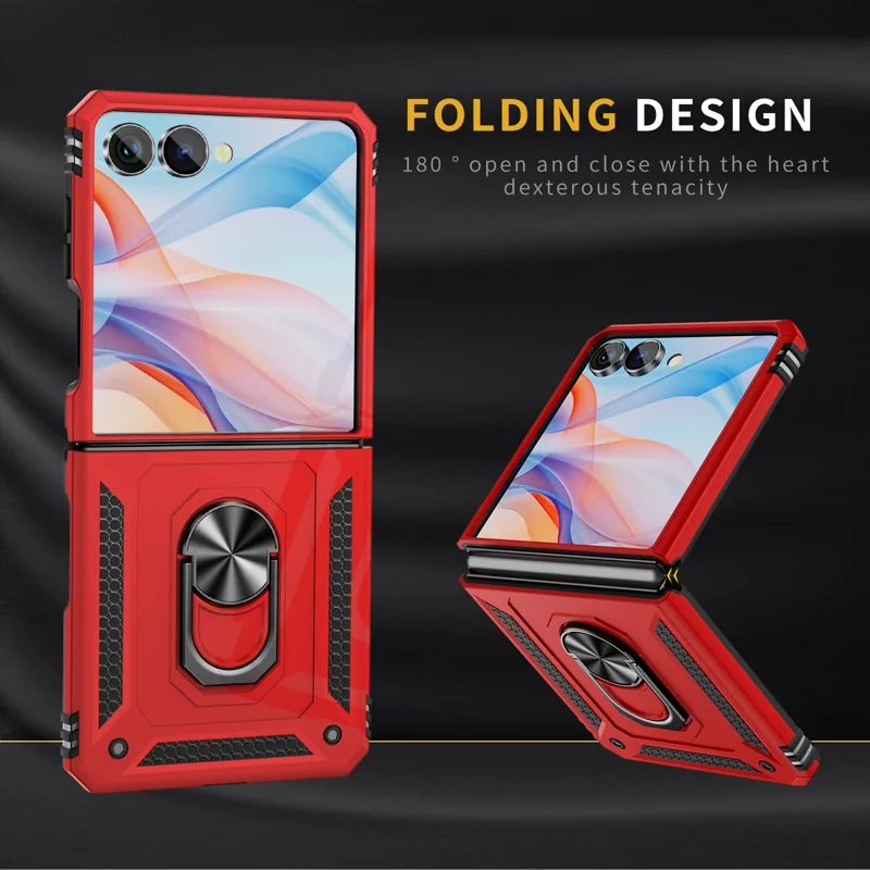 Taco Stand Holder - เคสโทรศัพท์กันกระแทกเกรดทหารสำหรับ Samsung Galaxy Z Flip 7