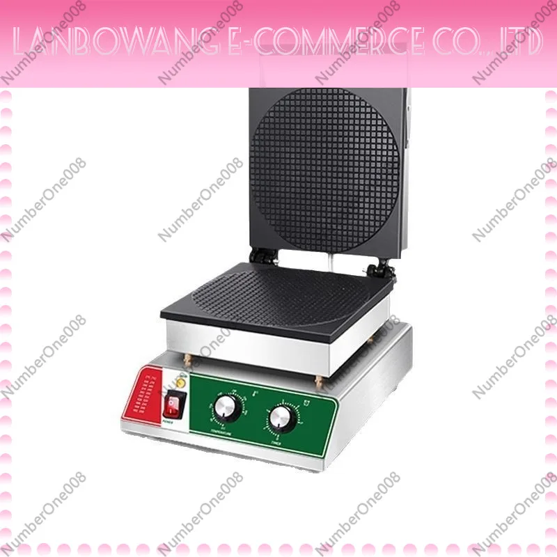 Waffle Cone Maker - เครื่องทำไอศกรีมโคนกรอบไฟฟ้า เครื่องทำวาฟเฟิลอีกรอฟ เครื่องอบไอศกรีมโคนแบบไม่ติดกระทะ สำหรับร้านขายอาหารริมทาง