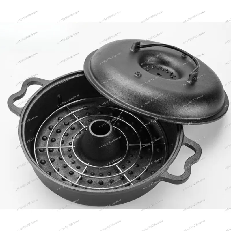 Cast Iron Corn - มันเทศอบเหล็กหล่อหนาพิเศษ มันเทศอบในครัวเรือน เกาลัดหวาน บาร์บีคิว ข้าวโพดดิบ