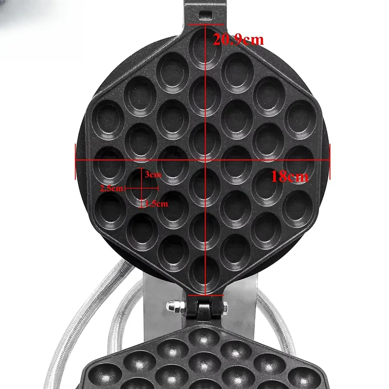 Waffle Cone Maker - เครื่องทำวาฟเฟิลทรงกรวยแบบไม่ติดกระทะ รุ่นใหม่ สำหรับใช้ในครัวเรือนและเชิงพาณิชย์ สำหรับทำวาฟเฟิลไข่ เครื่องทำขนม