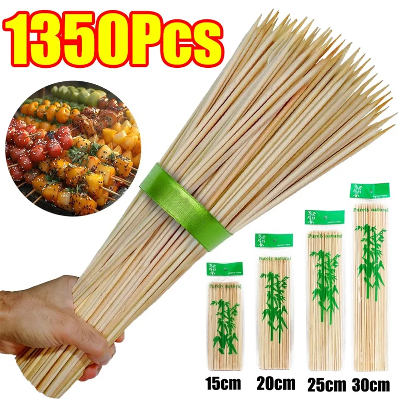 Corn Dog Stick - ไม้ไผ่สำหรับปิ้งย่างแบบใช้แล้วทิ้ง 90-1350 ชิ้น สำหรับปิ้งย่าง ผลไม้ คอบ