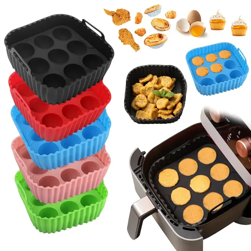 Donut Mold Silicone - ชุดถาดอบซิลิโคน 2 ชิ้น, แม่พิมพ์เค้กซิลิโคน, ถาดอบ, ถาดโดนัท,