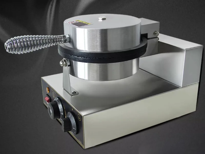 Waffle Cone Maker - เครื่องทำไอศกรีมโคนและวาฟเฟิล 220V สำหรับใช้ในบ้าน