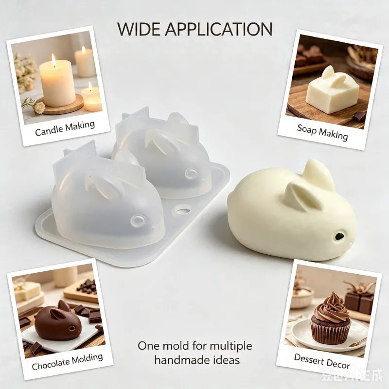 แม่พิมพ์ซิลิโคนรูปกระต่าย 3 มิ - Bunny Cake Mold บทวิจารณ์และราคา