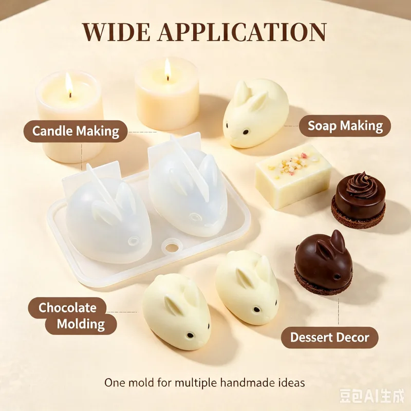 แม่พิมพ์ซิลิโคนรูปกระต่าย 3 มิ - Bunny Cake Mold บทวิจารณ์และราคา