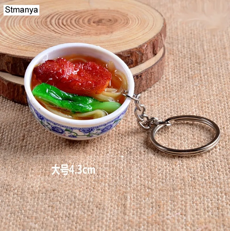 ใหม่จําลองอาหาร Key ก๋วยเตี๋ยว - Dim Sum Basket บทวิจารณ์และราคา
