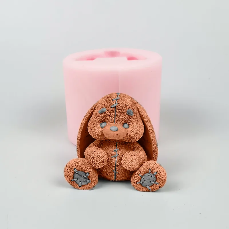 แม่พิมพ์ซิลิโคน 3D น่ารักการ์ต - Bunny Cake Mold บทวิจารณ์และราคา