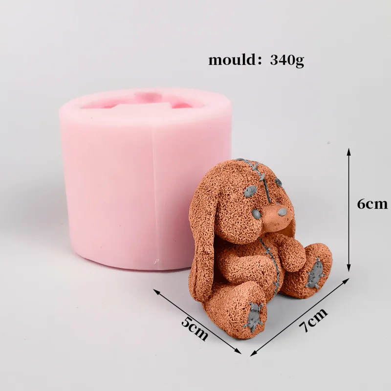 แม่พิมพ์ซิลิโคน 3D น่ารักการ์ต - Bunny Cake Mold บทวิจารณ์และราคา