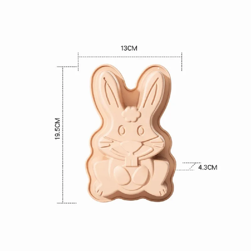 แม่พิมพ์กระต่ายอีสเตอร์ทนความร - Bunny Cake Mold บทวิจารณ์และราคา