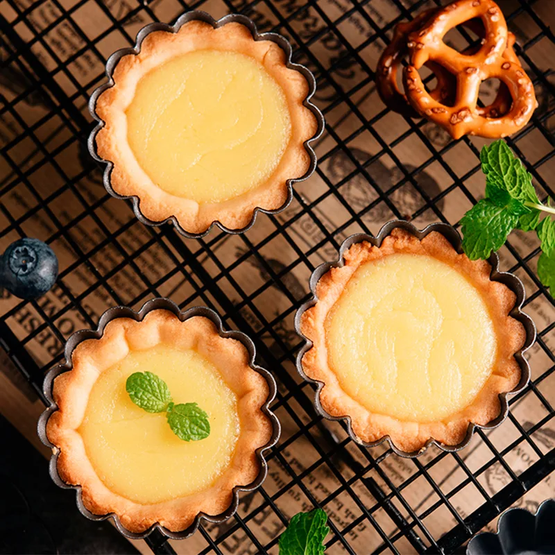 12ชิ้นพิมพ์กระทะทาร์ตคีชเค้กแบ - Egg Waffle Pan บทวิจารณ์และราคา