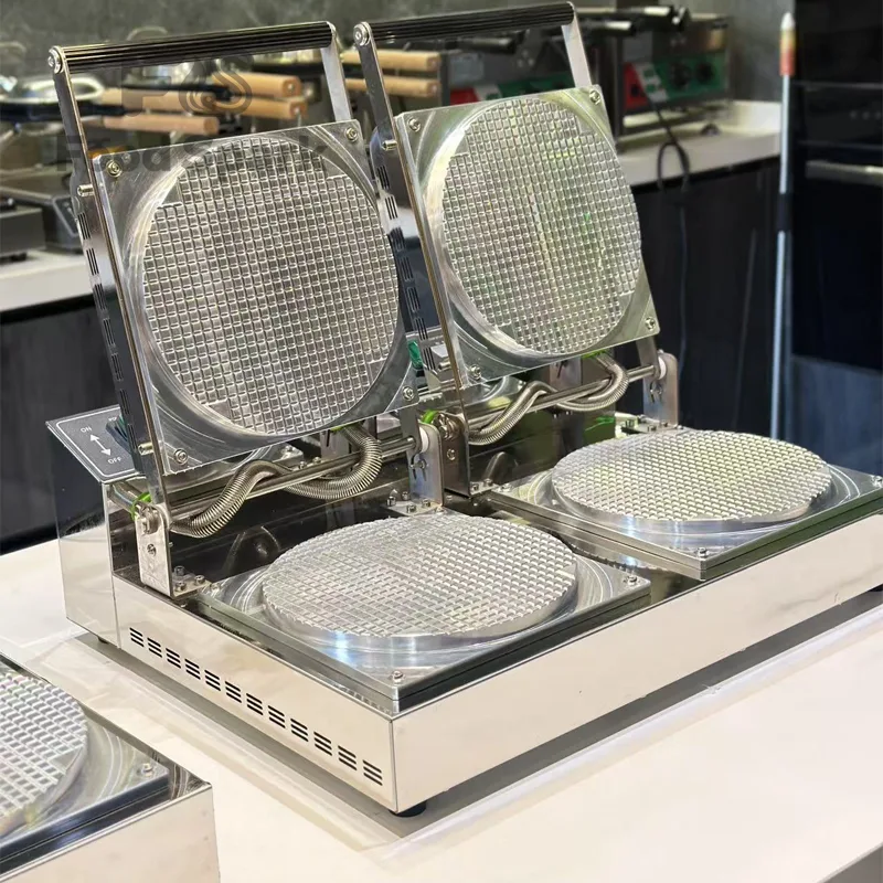 เครื่องทำบิสกิตม้วนกรอบแบบไฟฟ้ - Waffle Cone Maker บทวิจารณ์และราคา