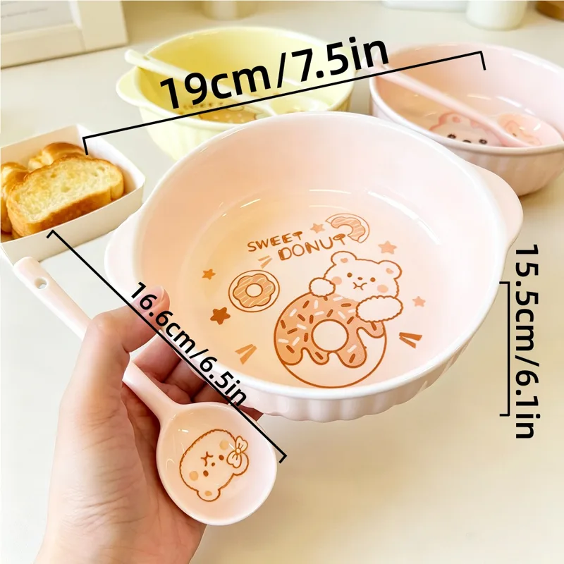 ชามเซรามิคลายการ์ตูนหมีกระต่าย - Dim Sum Basket บทวิจารณ์และราคา