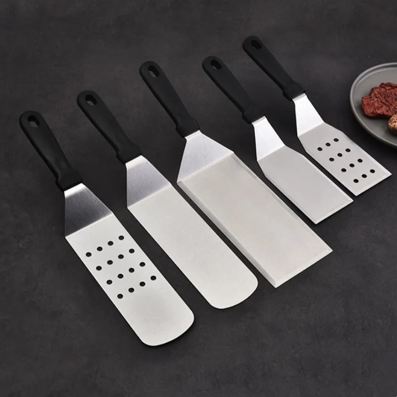 ห้องครัวสแตนเลส Scraper ทําอาห - Okonomiyaki Spatula บทวิจารณ์และราคา