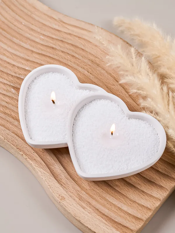 DIY หัวใจคู่ชามเทียนแม่พิมพ์ซิ - Potsticker Mold บทวิจารณ์และราคา