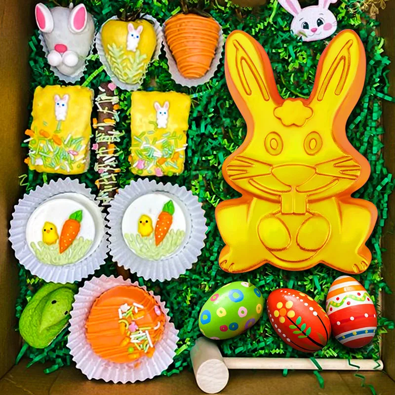 Easter Bunny ช็อกโกแลตแม่พิมพ์ - Bunny Cake Mold บทวิจารณ์และราคา