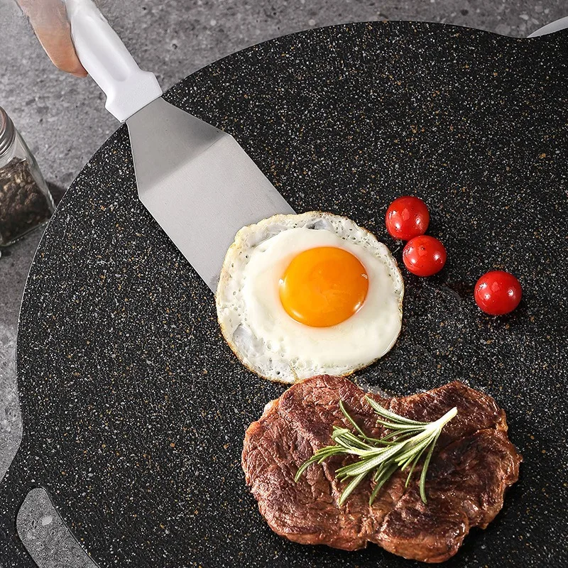 ตะหลิวสแตนเลส ตะหลิวทอดสเต็ก ต - Okonomiyaki Spatula บทวิจารณ์และราคา