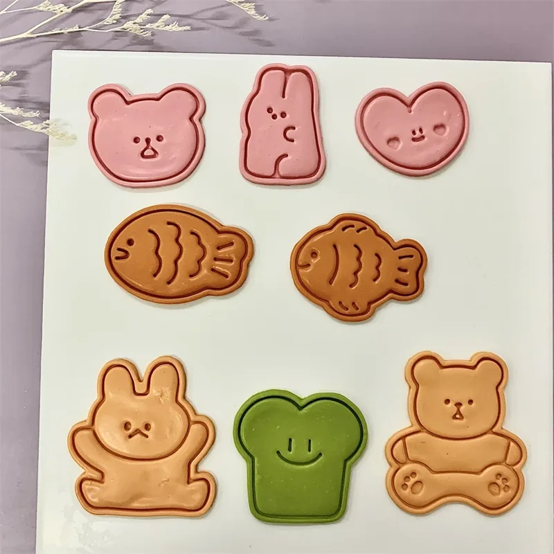 สัตว์น่ารักคุกกี้ลายนูนแสตมป์ป - Bunny Cake Mold บทวิจารณ์และราคา