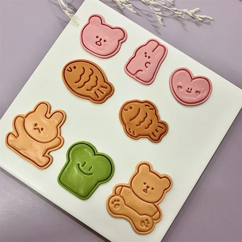 สัตว์น่ารักคุกกี้ลายนูนแสตมป์ป - Bunny Cake Mold บทวิจารณ์และราคา