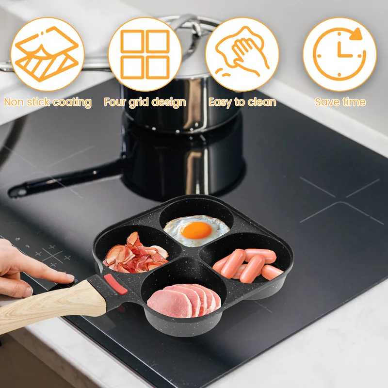 กระทะทอดไข่ กระทะแพนเค้กแบบไม่ - Egg Waffle Pan บทวิจารณ์และราคา
