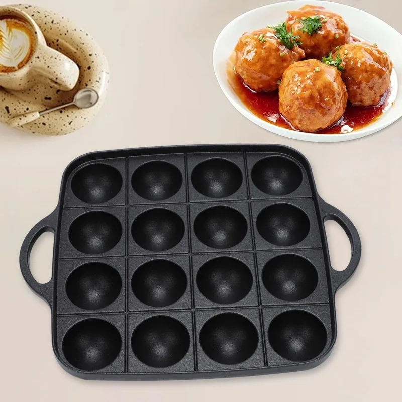 กระทะย่างทาโกะยากิ 16 ช่องทำคว - Takoyaki Grill Plate บทวิจารณ์และราคา
