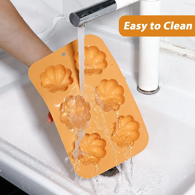ถาดทำคัพเค้กฟักทองแม่พิมพ์เค้ก - Donut Mold Silicone บทวิจารณ์และราคา