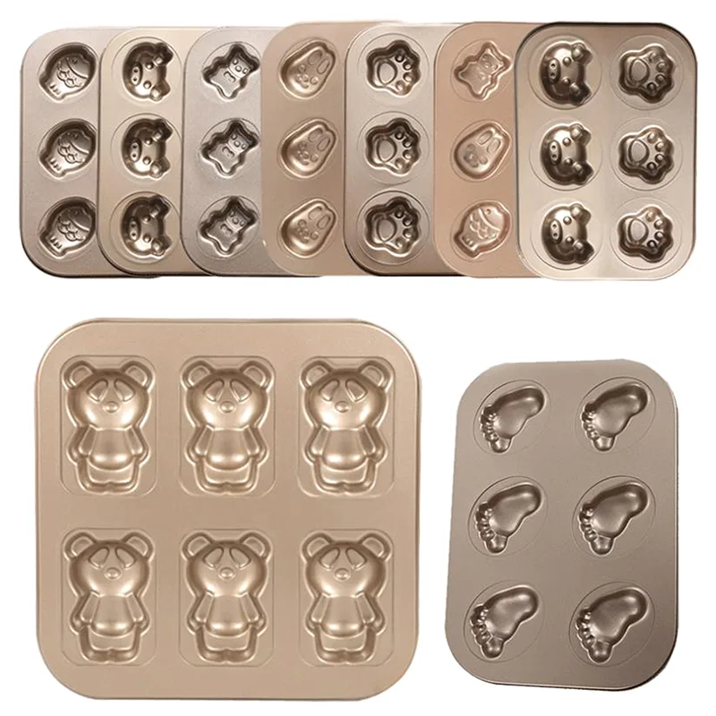 1pcs เค้กคุกกี้แพนเค้กเหล็กคาร - Egg Waffle Pan บทวิจารณ์และราคา