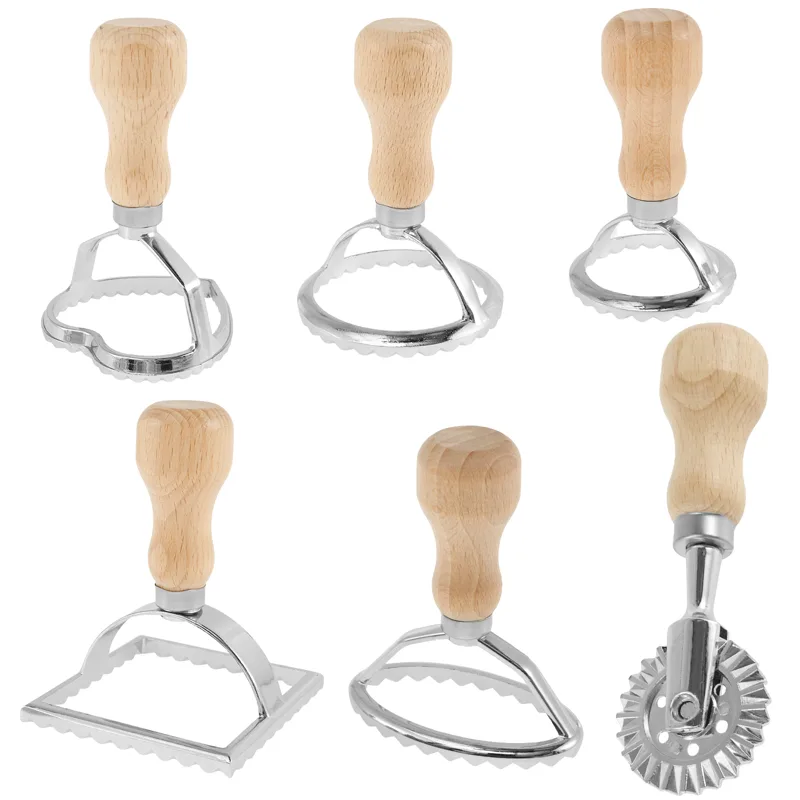 6 ชิ้น Ravioli Maker ชุดเครื่อ - Dumpling Press Set บทวิจารณ์และราคา