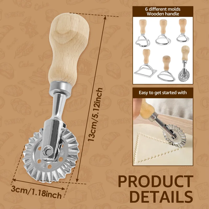 6 ชิ้น Ravioli Maker ชุดเครื่อ - Dumpling Press Set บทวิจารณ์และราคา