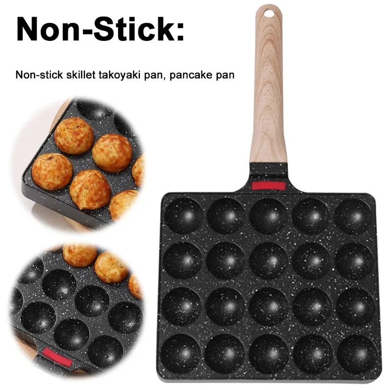 กระทะทาโกะยากิ 20 แม่พิมพ์ Tak - Takoyaki Grill Plate บทวิจารณ์และราคา