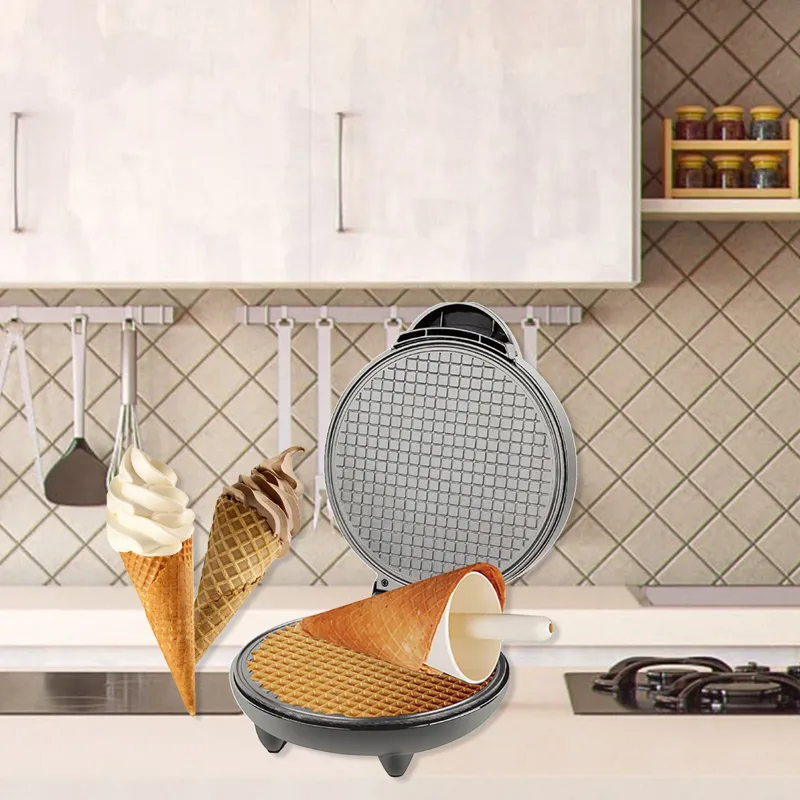 เครื่องทำวาฟเฟิล 1200 วัตต์ เค - Waffle Cone Maker บทวิจารณ์และราคา