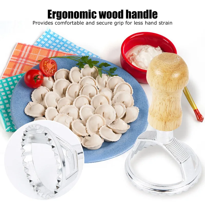 Pembuat pangsit เครื่องกดขนมชุ - Dumpling Press Set บทวิจารณ์และราคา