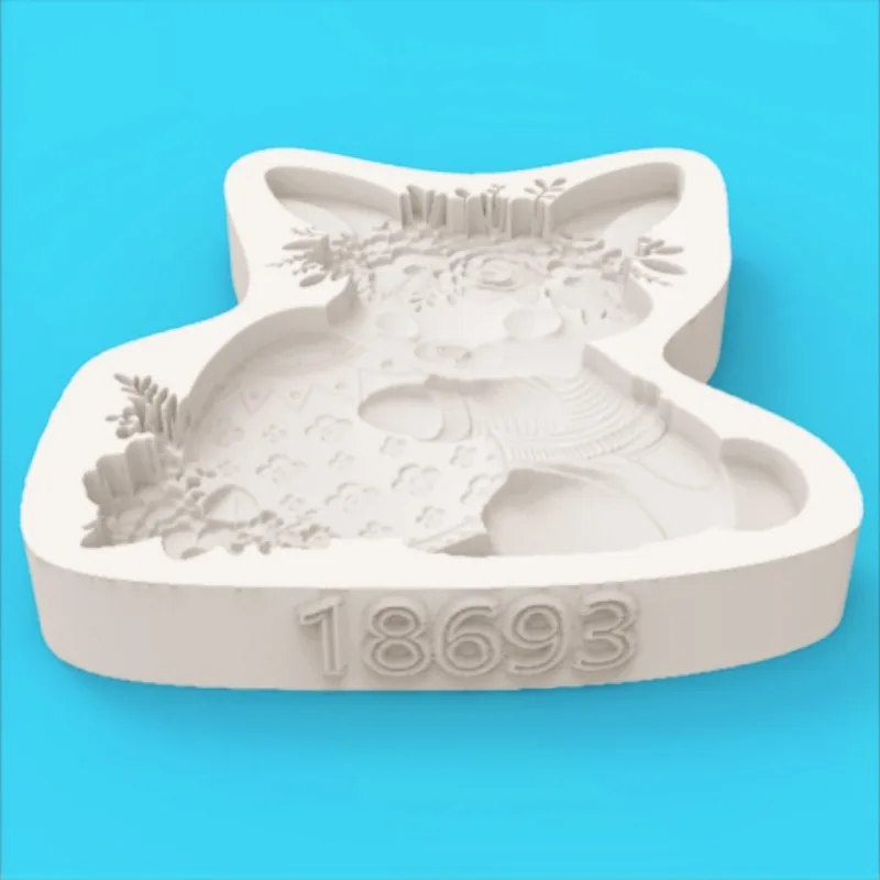 แม่พิมพ์ซิลิโคนรูปกระต่ายสำหรั - Bunny Cake Mold บทวิจารณ์และราคา
