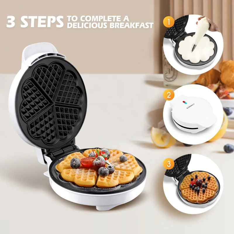 อาหารเช้าวาฟเฟิลแม่พิมพ์เค้กไข - Egg Waffle Pan บทวิจารณ์และราคา