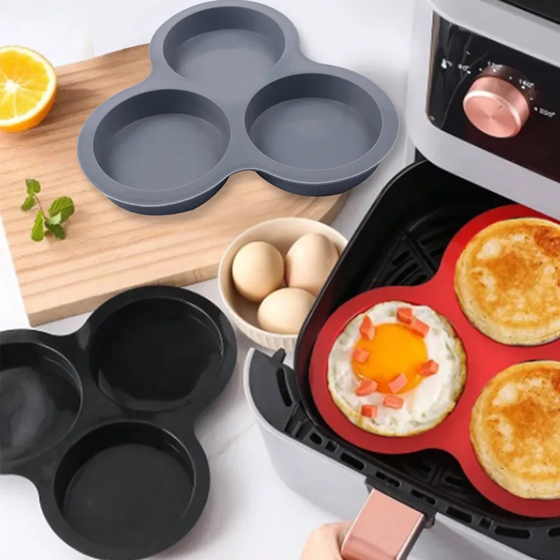 แม่พิมพ์ไข่ซิลิโคน Air Fryer ไ - Egg Waffle Pan บทวิจารณ์และราคา