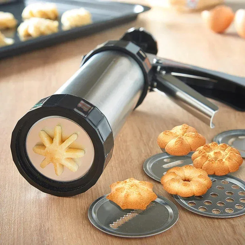 ชุดเครื่องทำคุกกี้แบบกด สเตนเล - Churros Maker Gun บทวิจารณ์และราคา