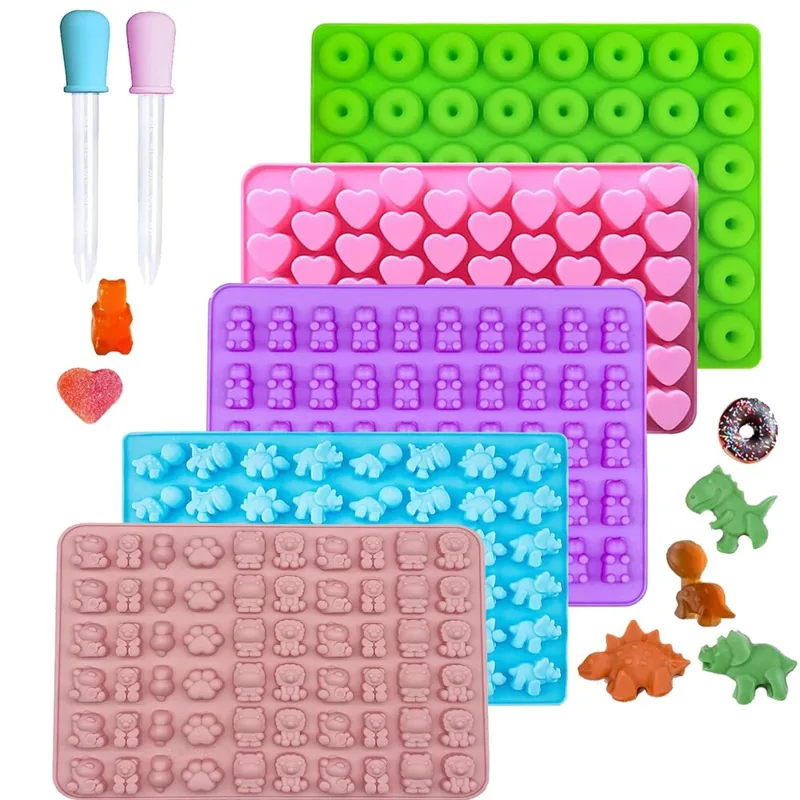 Gummy Bear แม่พิมพ์ซิลิโคนมินิ - Donut Mold Silicone บทวิจารณ์และราคา