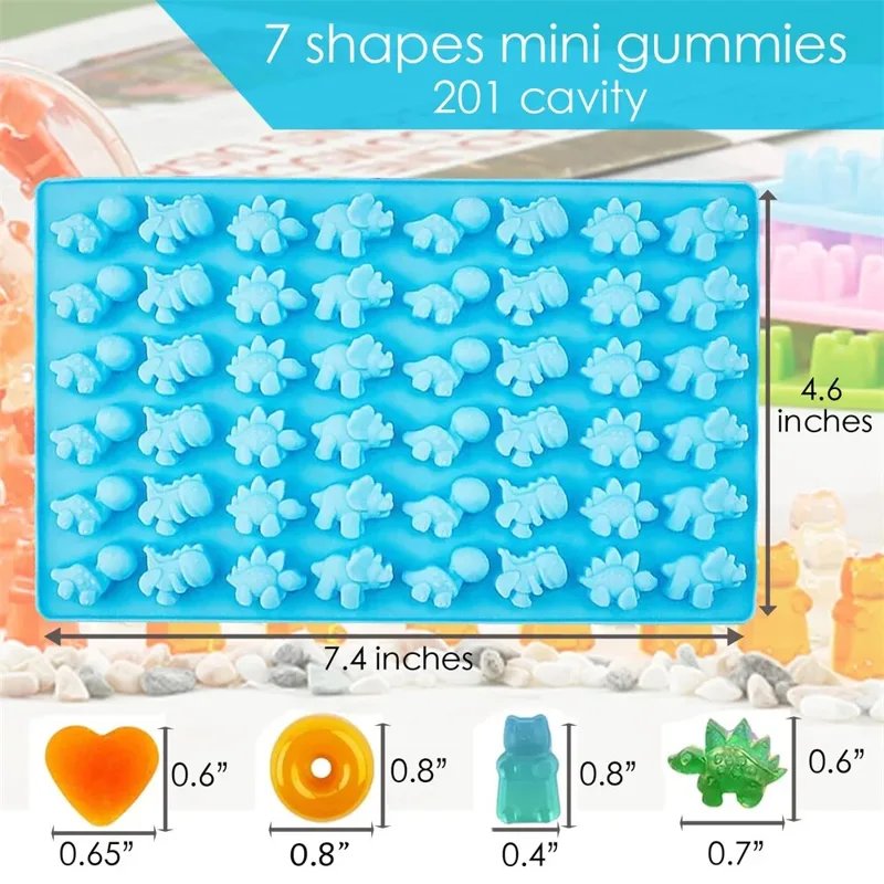 Gummy Bear แม่พิมพ์ซิลิโคนมินิ - Donut Mold Silicone บทวิจารณ์และราคา