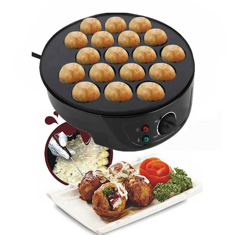 220V เครื่องเบเกอรี่ไฟฟ้า Tako - Takoyaki Grill Plate บทวิจารณ์และราคา