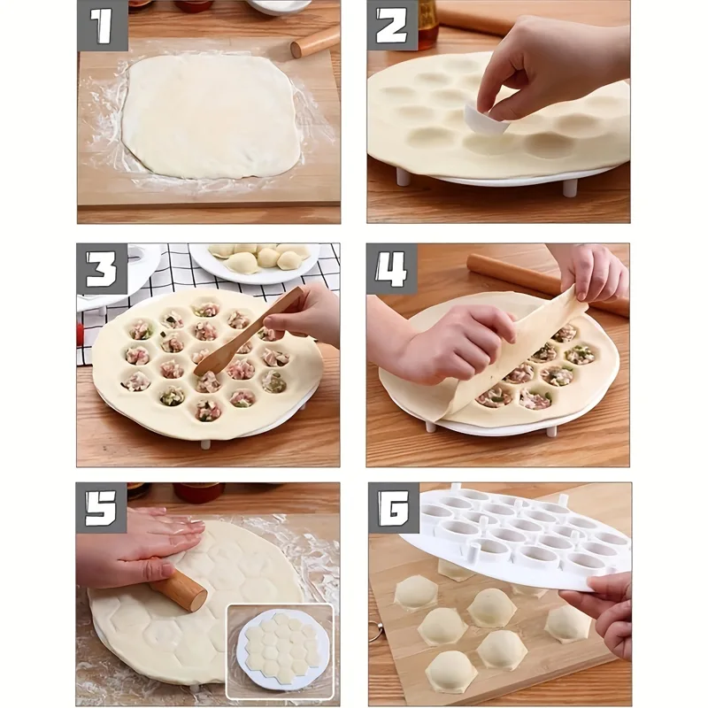 1ชิ้น-แม่พิมพ์เกี๊ยวจีนแบบง่าย - Dumpling Press Set บทวิจารณ์และราคา