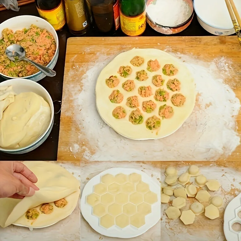 1ชิ้น-แม่พิมพ์เกี๊ยวจีนแบบง่าย - Dumpling Press Set บทวิจารณ์และราคา