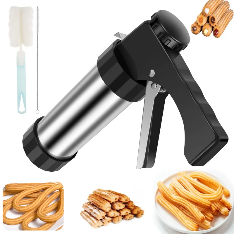 ชุดเครื่องทำชูโร่ ปืนกดคุกกี้  - Churros Maker Gun บทวิจารณ์และราคา